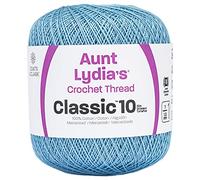 Coats Crochet 154-480 Aunt Lydia's Crochet, Cotton Classic Size 10, Delft
