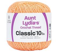 Coats Crochet Classic Crochet Thread, 10, Light Peach, 1050 Foot