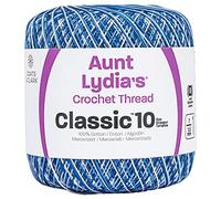 Coats Crochet Classic Crochet Thread, 10, Shades of Blue