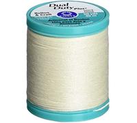 Coats Thread & Zippers Duty Plus Button & Carpet Thread 50yd-Cream