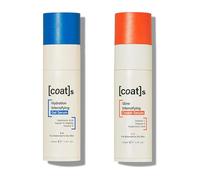 Coats Glow Duo - Glow Intensifying Cream Serum with Vitamin C 30 ml + Hydration Intensifying Gel Serum with Hyaluronic Acid 30 ml - Plumps + Brightens skin, for all skin types