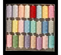 Coats Moon Assorted 120s Sewing Machine Polyester Thread Cotton 1000 Yards (Light Moon Set)