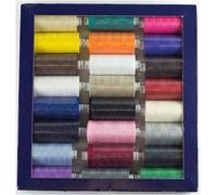 Coats Moon Assorted Dark 120s Sewing Machine Polyester Thread Cotton 1,000 Yards