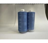 Coats Moon Polyester Sewing Thread Twin Pack (2000yds) Mid-Blue M232