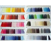 Coats Moon Pot Luck Assorted 120s Sewing Machine Polyester Thread Cotton 1000 Yards (Dark Moon Set)