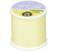 Coats Glow-in-The-Dark Machine Embroidery Thread 100yd-Yellow