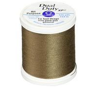 Coats Thread & Zippers Dual Duty XP General Purpose Thread, 125-Yard, Summer Brown