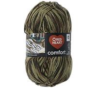 Coats Yarn Acrylic Red Heart Comfort Yarn-Light Camo Print