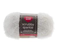 Coats Yarn E851.8001 "Red Heart" Scrubby Sparkle Yarn, Multi-Colour,14.85 x 8.89 x 8.89 cm