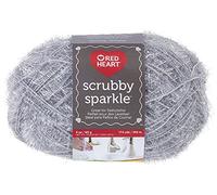 Coats Yarn E851.8417 "Red Heart" Scrubby Sparkle Yarn, Multi-Colour,14.85 x 8.89 x 8.89 cm