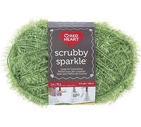 Coats Yarn E851.8690 Red Heart Scrubby Sparkle Yarn, Multi-Colour