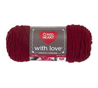 Coats Yarn Heart with Love Yarn-Berry Red, Other, Multicoloured, 9.62 x 24.86 x 9.62 cm
