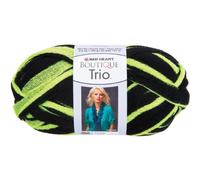 Coats Yarn Red Heart Boutique Trio Yarn-Neon Yellow, Other, Multicoloured