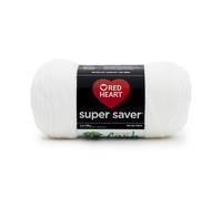 Coats Yarn Red Heart Super Saver Yarn-White, Other, Multicoloured