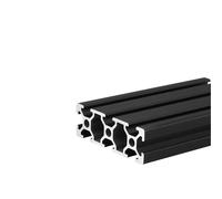 Coavoo 2060 Aluminium Extrusion 1200mm Length T Slot Black, （1Pcs / Pack） Aluminium Profile 20mm x 60mm 20 Series European Standard Anodized Frame for 3D Printer Parts and CNC DIY