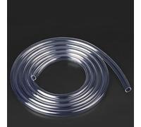 Coavoo Flexible PVC Hose 8mm ID x 11mm OD - 3 Metres Length Transparent High Pressure Resistant Tube for Water, Air, Petrol Pipes