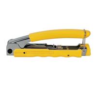 Coax Compression Crimper, Wire Crimper and Coaxial Crimper for Compression Connectors, Klein Tools VDV211-048