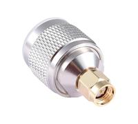 Coaxial Adapter Connector Durable Brass Connector UHF Line Joint Feeder 1PC RF Coaxial Adapter for Smooth Transmission