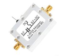Coaxial Bias Tee 10MHz to 6GHz with Metal Construction and Ultra Wideband Frequency Response for Reliable DC Blocking and RF Signal Transmission