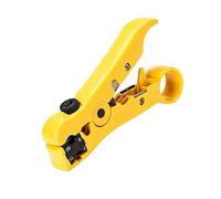 Coaxial Cable Stripper Multi-Purpose Wire Stripper Adjustable Wire Stripping Tool for Coaxial Cable 4P 6P 8P Telephone Cable UTP STP