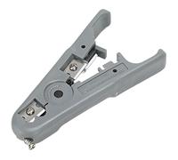 Coaxial Cable Stripper Rotary Manual Wire Stripping Tool for Telephone Line Network Cables Lightweight ABS Portable Adjustable Depth Various Efficient Cutting