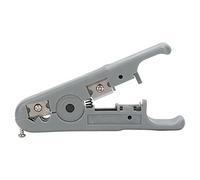Coaxial Cable Stripper Rotary Manual Wire Stripping Tool Lightweight Durable Portable for Telephone Line Network Cables
