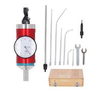 Coaxial Centering Indicator 0.01mm Accurate Milling Machine Test Dial Set, Metric 0-3mm Dial Indicator with Storage Case, Aluminum Alloy Centering Dial for CNC Milling and Lathe Al