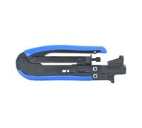 Coaxial Compression Tool Multitool Cable Crimper Kits for RG6 RG59 RG11 Cable Wire Strippers Installatio Compression Tool