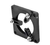 Coaxial Lens Holder, 3-Claw Self-Centering Mount, Variable Diameter 0-40mm, Round Mounting Seat for Optical Experiments