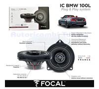 Focal IC BMW 100L Inside Series Direct Fit for Select BMW Mini Coaxial Speakers