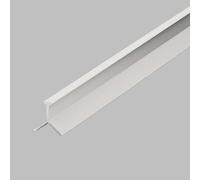 Coayuou Aluminium Tile End Strip, 100 cm x 3 Pieces, Corner Protection for Wall & Curves, Suitable for 5-14 mm Tiles, Decorative Edge Strip for Bathroom and Kitchen (White, 9 mm)