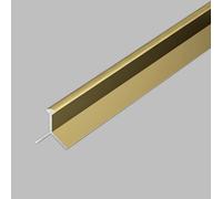 Coayuou Aluminium Tile End Strip, 100 cm x 3 Pieces, Corner Protection for Wall & Curves, Suitable for 5-14 mm Tiles, Decorative Edge Strip for Bathroom and Kitchen (Bronze, 15 mm)