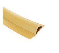 Coayuou Carpet Strips, Length 2/5/10 m, Edge Strips, Self-Adhesive, PVC Material, Flexible Transition Strips, Easy to Install, Ideal for the Care of Carpet Edges (Light Beige, 2 m)