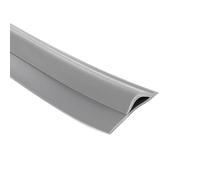 Coayuou Carpet Strips, Length 2/5/10 m, Edge Strips, Self-Adhesive, PVC Material, Flexible Transition Strips, Easy to Install, Ideal for the Care of Carpet Edges (Light Grey, 2 m)