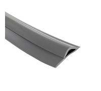 Coayuou Carpet Strips, Length 2/5/10 m, Edge Strips, Self-Adhesive, PVC Material, Flexible Transition Strips, Easy to Install, Ideal for the Care of Carpet Edges (Dark Grey, 10 m)