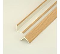 Coayuou Corner Protector 100cm* 3 Pcs Tile Edge Trim PVC Wall Protector Easy-to-Fit To Prevent Damage For Wall & Floor Protection In Homes, Offices & Commercial Spaces(Style 10,50mm)