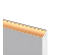 Coayuou Finger Edge Pull 4 Pack Concealed Cupboard Handle Aluminium Alloy Draw Handles Furniture Handles Sturdy, Scratch-Resistant for Kitchen, Living Room & Bathroom(Gold,L:80cm)