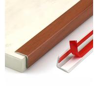 Coayuou Safety Corner Protectors 100cm* 3 Pcs Tile Edging PVC Self-Adhesive Corner Trim Self-Adhesive Perfect For Protecting Edges In Kitchens, Bathrooms, And Living Rooms(Style 7,28mm)