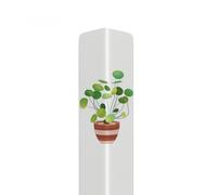 Coayuou Wall Corner Protector 100cm* 2 Pcs Self-Adhesive Edging Trim PVC Edge Protectors Self-Adhesive For Sharp Edges On Furniture, Walls & Doors Durable & Flexible Solution(Style 7,30mm)