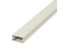 Coayuou Wire Hider Aluminium Width 20-50mm Cable Conduit For Electric Cables Conduit Trunking 100cm* 3pcs Cable Floor Cover Durable Cables Protector For Neat Wiring(Beige,20 * 20mm)