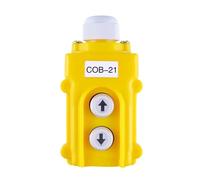 COB-21P 380V 10A Waterproof Crane Direct Control Pushbutton Switch Up Down Push Button Switches COB-21 250V IDGTTLDF(COB-21-250V)