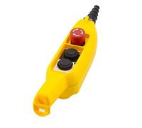 COB-61E 61ES TY-3A TY-3D Rainproof Hoist Crane Truck Push Button Switch Control Station Single Double Speed with Emergency Stop(DoubleSpeedCOB-61ES)