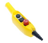 COB-61E 61ES TY-3A TY-3D Rainproof Hoist Crane Truck Push Button Switch Control Station Single Double Speed with Emergency Stop(COB-61ES)