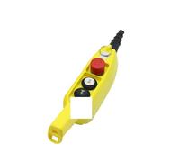 COB-61E PL-03D2 Rainproof Hoist Crane Truck Push Button Switch Control Station Single/double speed with Emergency Stop IDGTTLDF(DoubleSpeed PL-03D2)