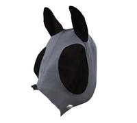 (Cob, Black) Weatherbeeta Deluxe Stretch Horse Fly Mask With Ears
