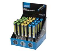 COB LED Aluminium Pocket Torch, 3W, 3 x AAA Batteries