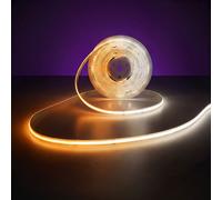 Cob LED Strip DIM2WARM 1800-3000K,5m,60W, 24V,IP20,CRI92 - Homogene Lichtlin