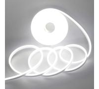 COB LED Strip Lights, 220V Waterproof, Indoor Outdoor Flexible Lighting for Ceiling, Garden, Home Decor (White Light, 3 Meter)