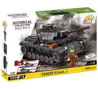 Cobi - World War II - Panzer III Ausf. J 590 pcs BRAND NEW & FREE SHIPPING