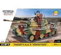 Panzer VI Ausf. B "Konigstiger" tank brick model - COBI 3113 - 802 bricks